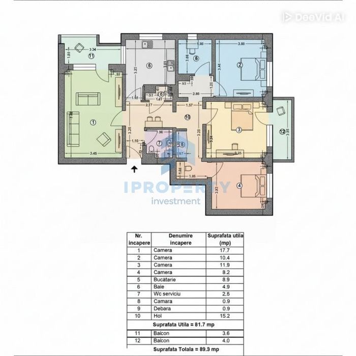 Tineretului, Lumea Copiilor | 4 Camere Decomandat | 2 Bai | 2 Balcoane