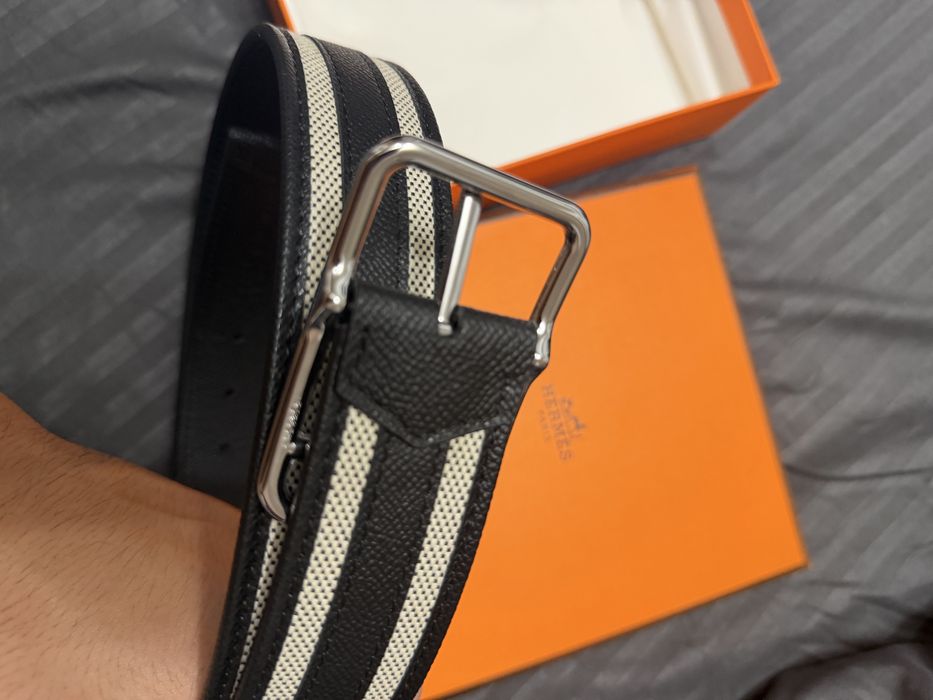Hermes колан два вида черен и кафяв
