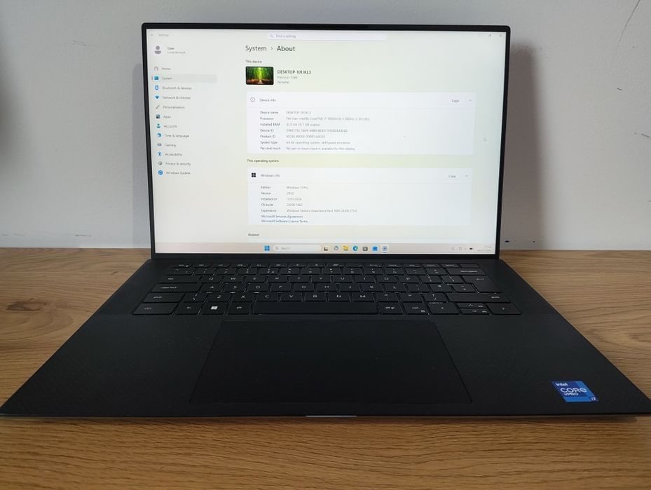 Dell Precision 5560 i7-11 32gb RAM T1200