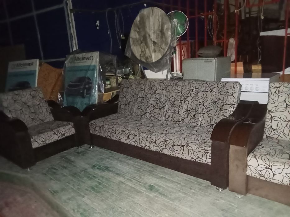 Диван две кресла раскладной продается