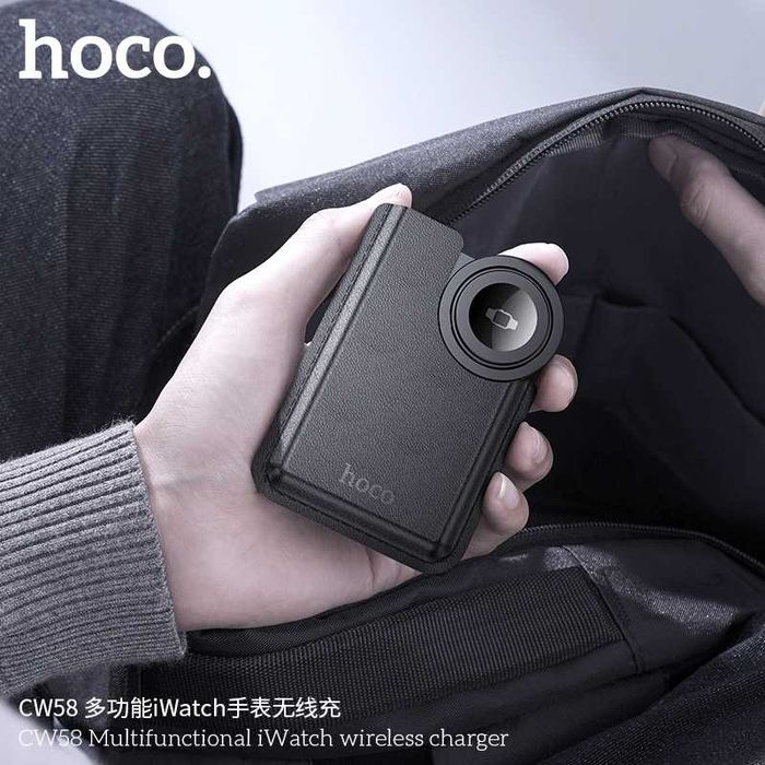 Hoco CW58 Multifunctional iWach Wireless Charger PD-60W Storage Box