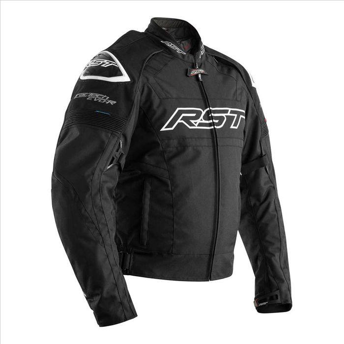 Geaca moto textil cu protectii si cocoasa RST