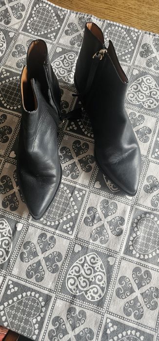 Зимни кожени боти 40 номер