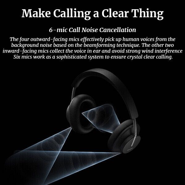 Huawei FreeBuds STUDIO феноменални блутут 5.2 слушалки с 8 микрофона и