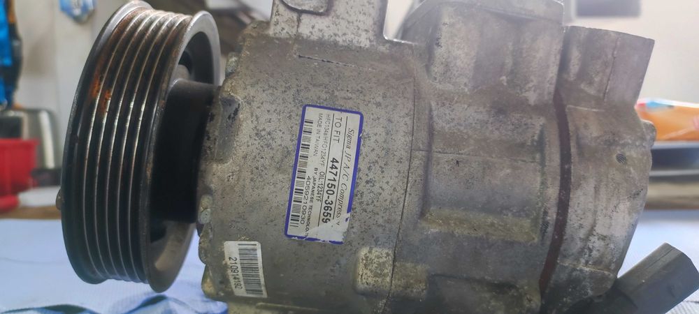 Compresor clima volkswagen vw golf 6 hatchback an 2010 motor 2.0 cod CBBB