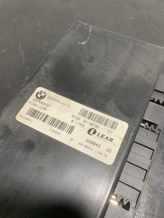 Modul calculator confort modul kgm  BMW Seria 5 E60 E61 | 9118730