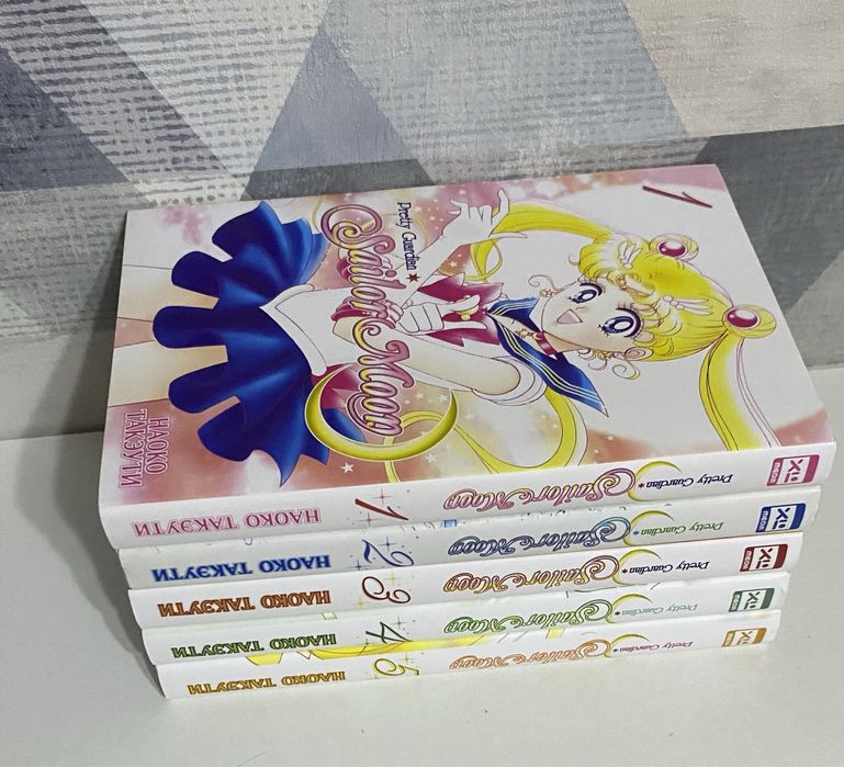 5 томов манги Сэйлор мун “Sailor moon”