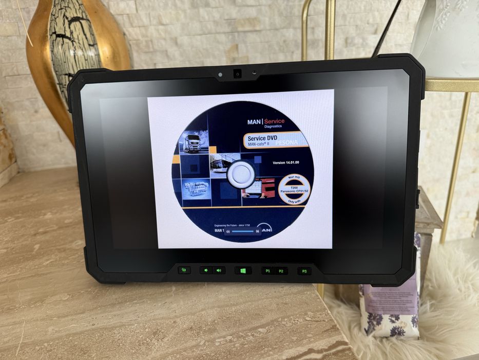 MAN CATS 2 Tester Diagnoză Camioane + Tabletă Dell Rugged