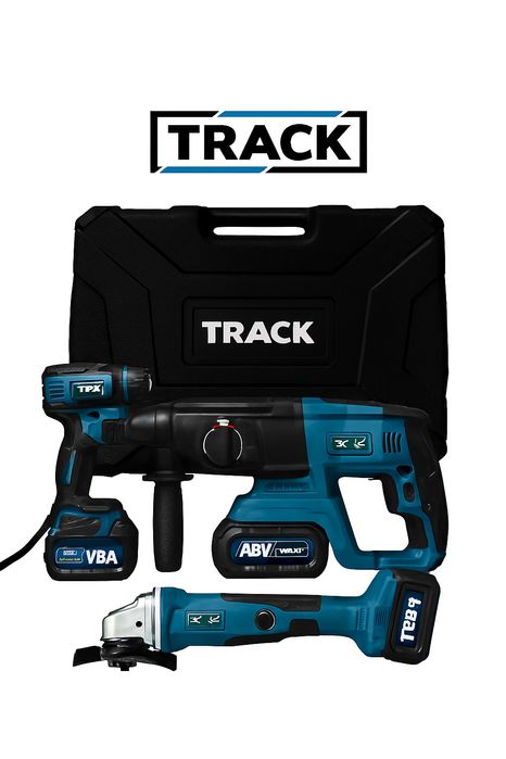 Набор электроинструментов 3 в 1 TRACK, 4Ач