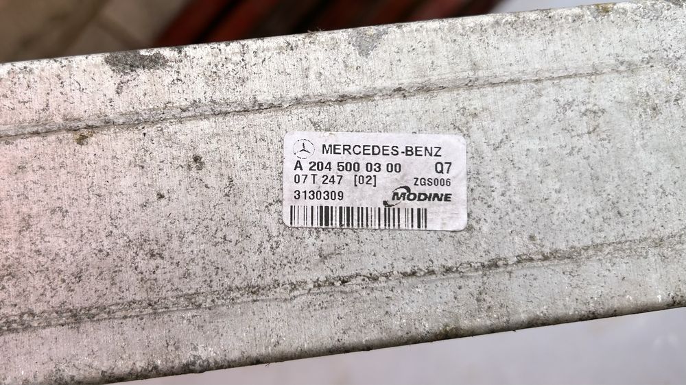 Интеркулер - Mercedes C220(w204)