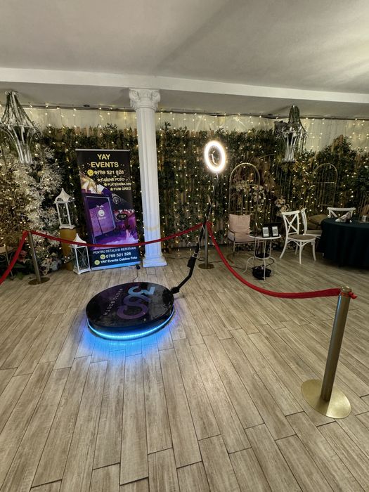 Cabina foto/platforma 360/Baloane fum/Artificii/Fum greu/Gender reweal
