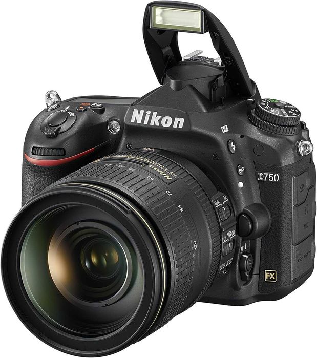 Aparat foto DSLR Full-Frame Nikon D750 + obiectiv 24-120mm f/4G ED VR AF-S NIKKOR