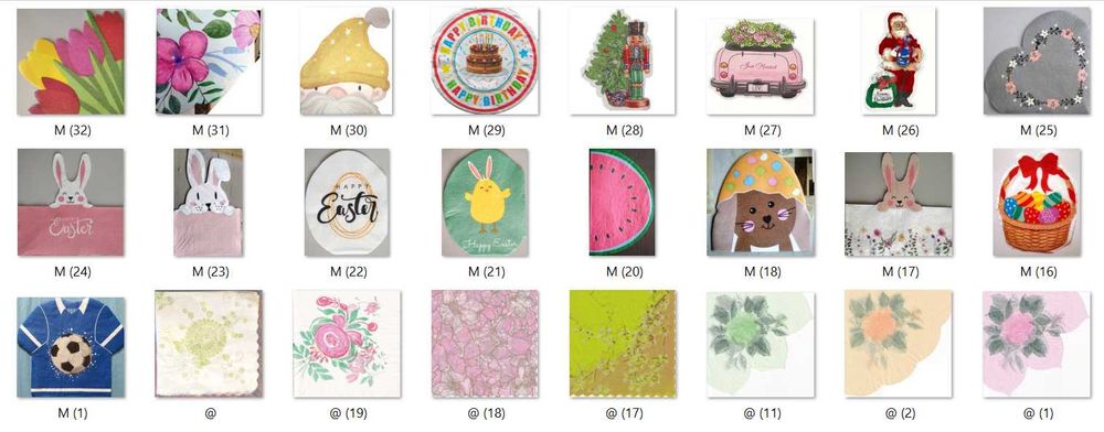 300 броя салфетки