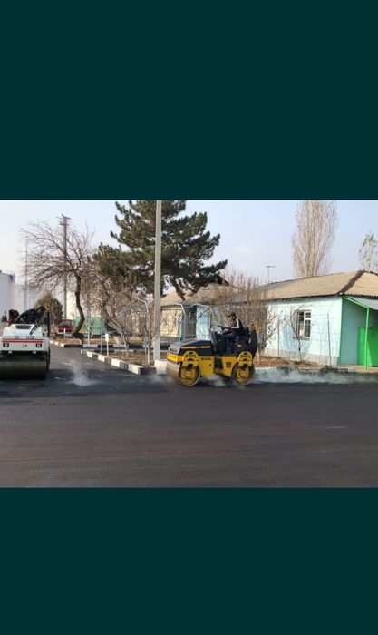 Асфальт  ишларини киламиз арзон нархларда сифатли киламиз. ASFALT