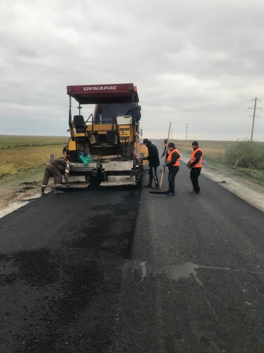 Асфальтирование территории и благоустройство