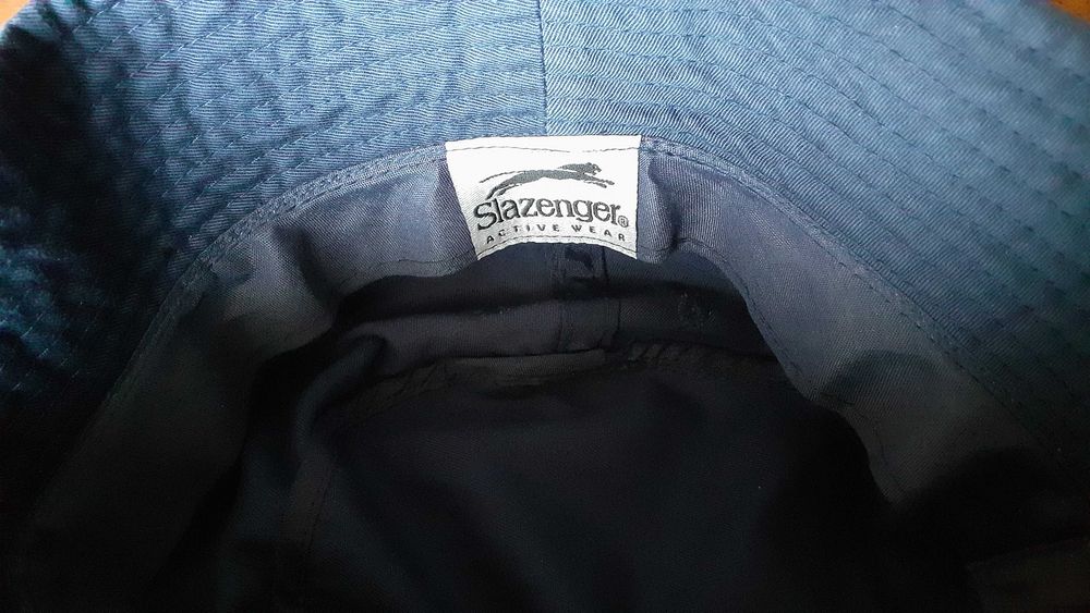 шапка идиотка Слезинджър Slazenger, памук, къмпинг , бежово, синьо