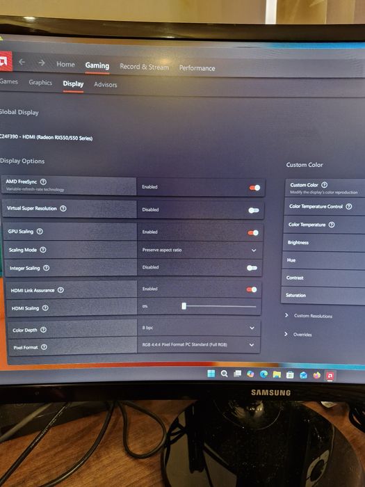 PC Gaming Entry/Office i7, 24GB RAM, SSD + Monitor Curbat Samsung 24"