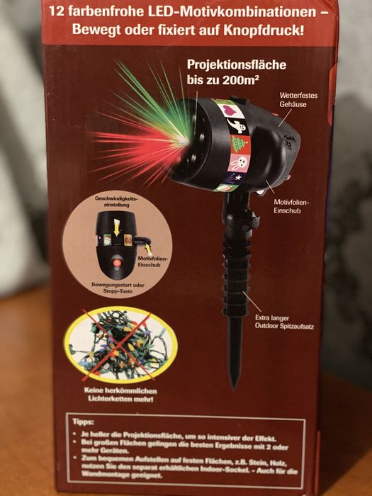 Proiector Star shower cu multiple functii