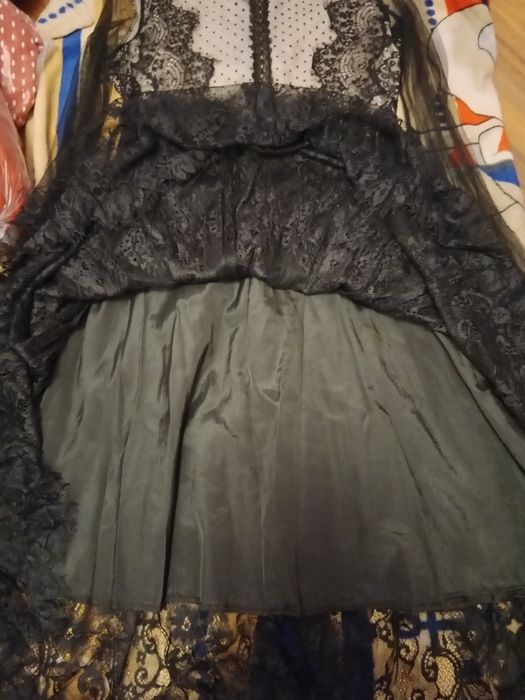 Платье вечернее чёрное