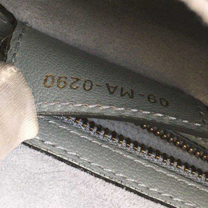 Geanta Dior Saddle Gri din Piele Texturată - nouă, în cutie