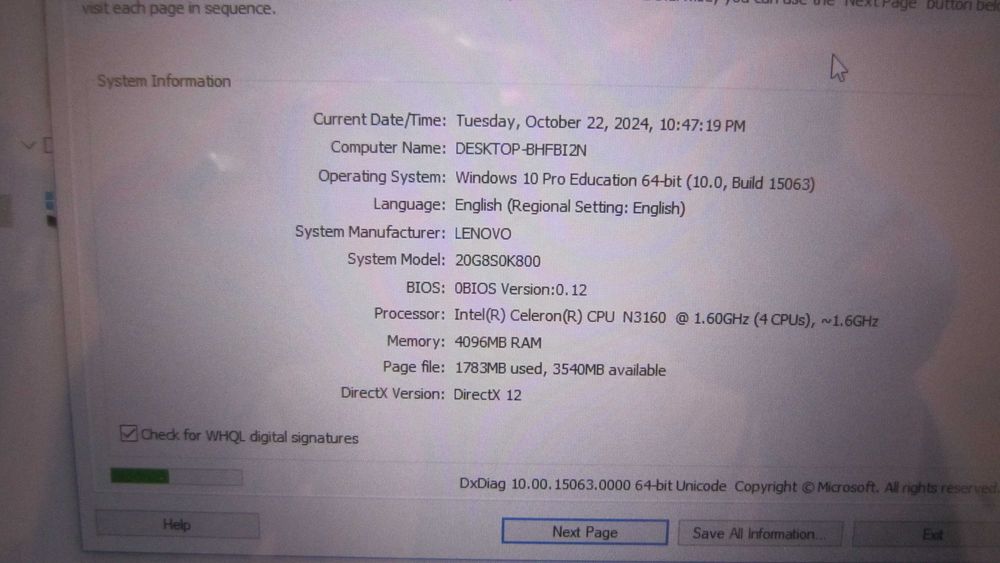 Laptop  LENOVO  ThinkPad  11E, touchscreen, SSD