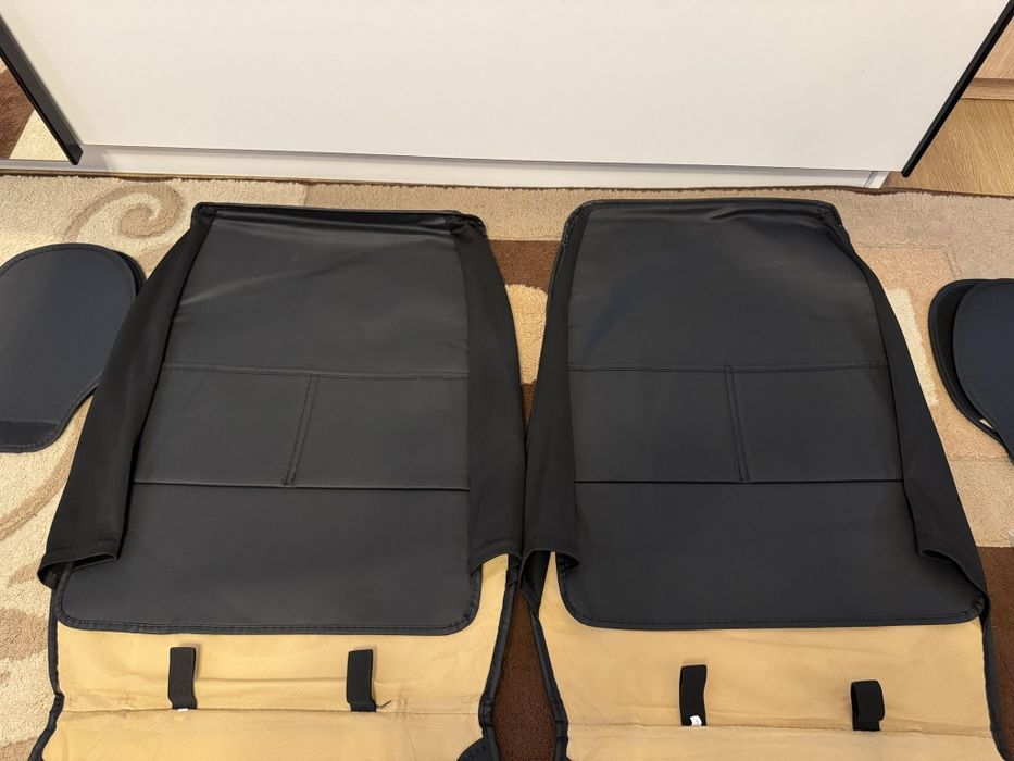 Huse scaune auto piele - universale / set interior
