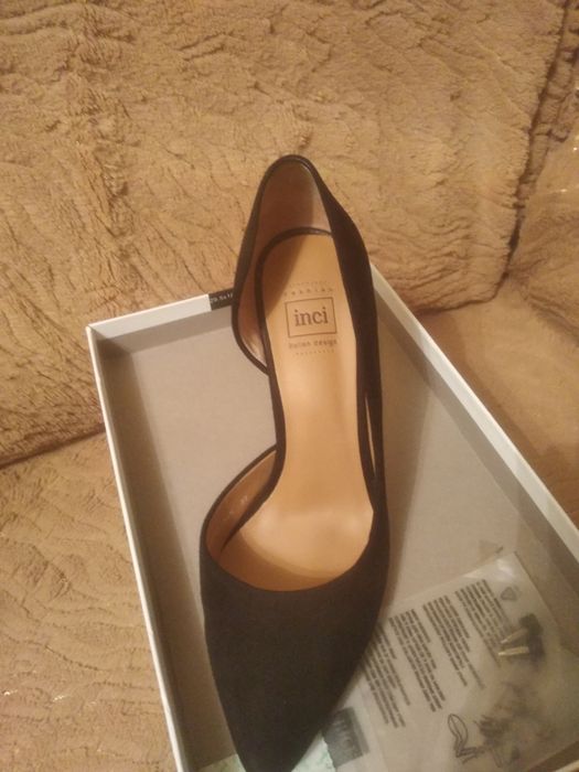 Туфли 37р(натур.замша)