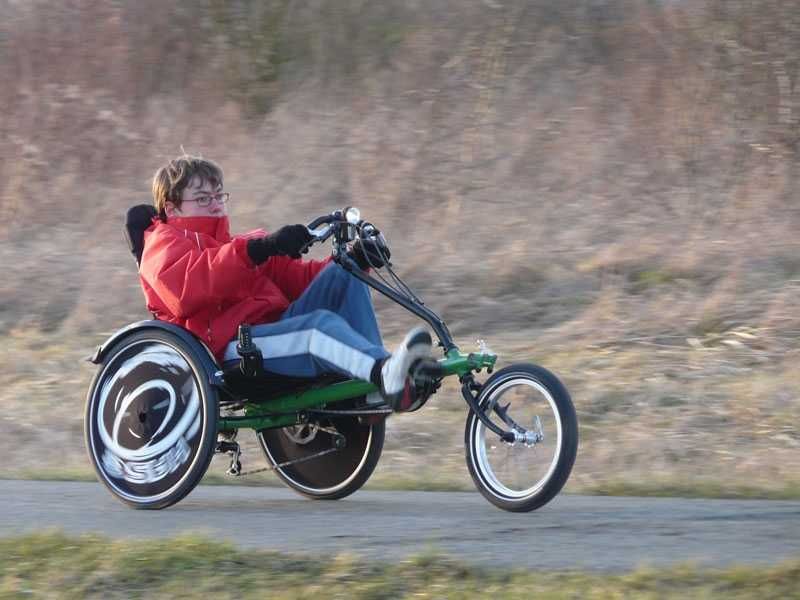 Tricicleta adaptiva ortopedica pentru copii Hase Trets