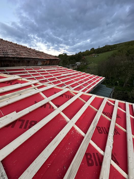 Montaj acoperisuri tigla metalica dulgherie reparatii hidroizolatii