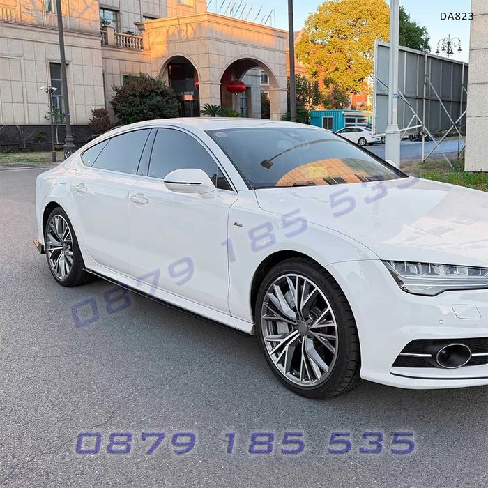 Тунинг лайсни добавки за прагове за Audi A7 S7 C7 2011-2017 DA823 ауди а7