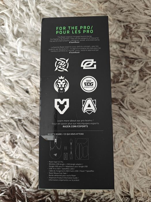 Razer Viper v2 Pro (беспроводная топ мышка)