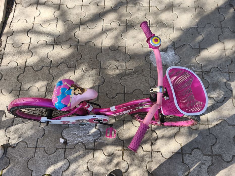 Яркий детский велосипед для девочки (BMX Princess)