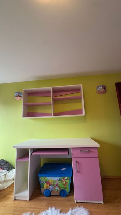 DISPONIBIL PENTRU LIVRARE IN SEPTEMBRIE Set dormitor copii, nou nout facut la comanda salteaua cadou