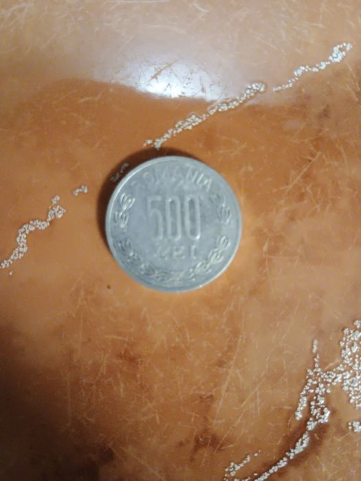 Moneda 500 lei an 1999