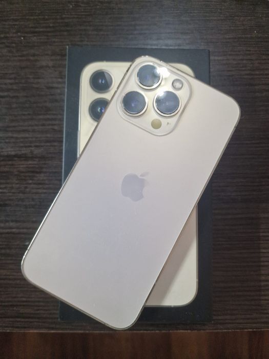 Vand Iphone 13 Pro 128Gb Gold Unic Utilizator de nou,Factura+Cutie