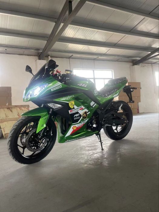 Электро мотоцикл. 3кВт на центральном моторе.
Китай. 
Раскрас K