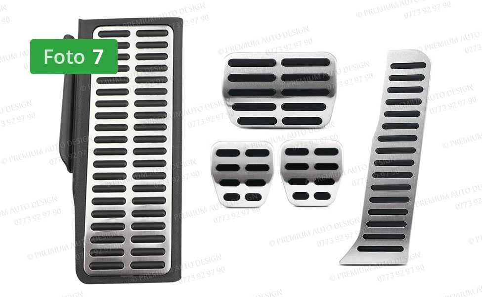 Ornamente INOX pedale - Audi / VW / Skoda / Seat   (diferite modele)