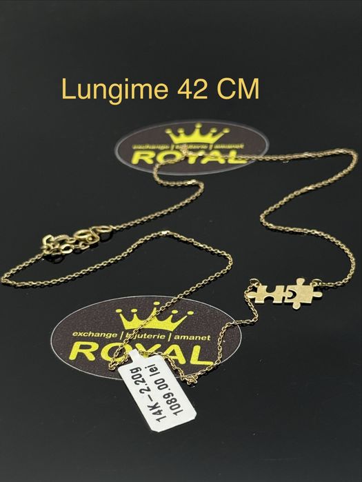 Bijuteria ROYAL  : Lant AUR 14K NOU / 2.20 GR