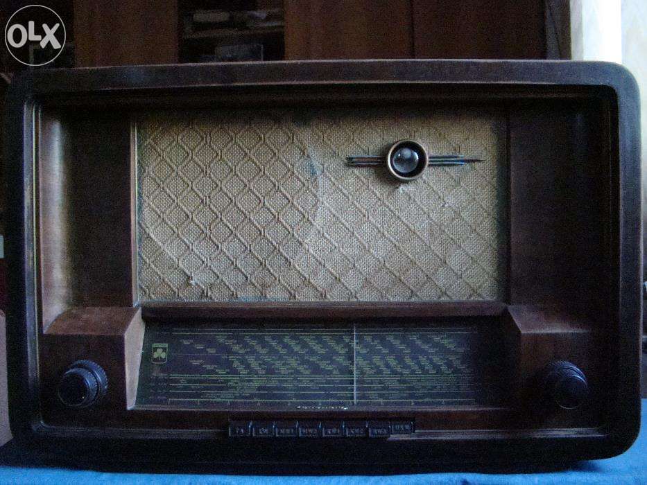 Radio Grundig pe lampi (Ansbach 38W), 1950 RARITATE!!! totul original