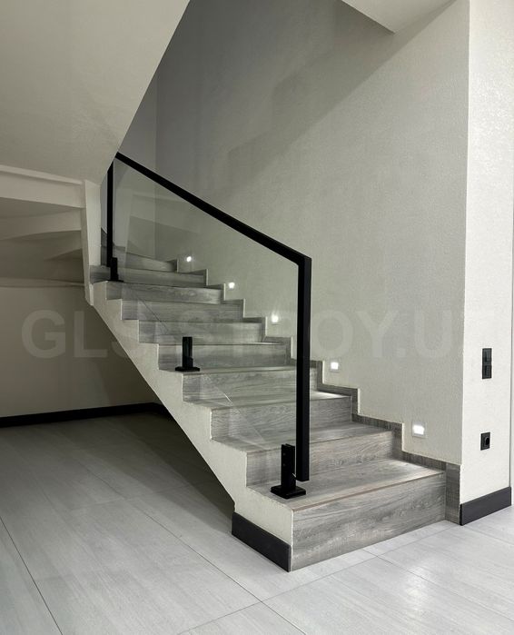 Перила, ограждения, стеклянные, нержавейка, поручен, решетки