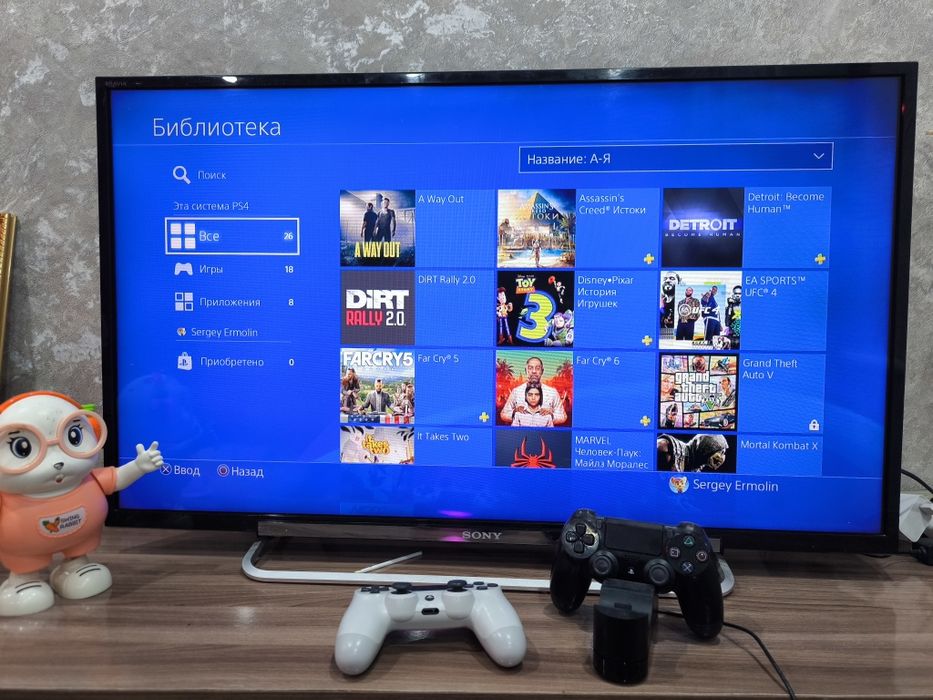 Sony PlayStation 4 PRO на террабайт