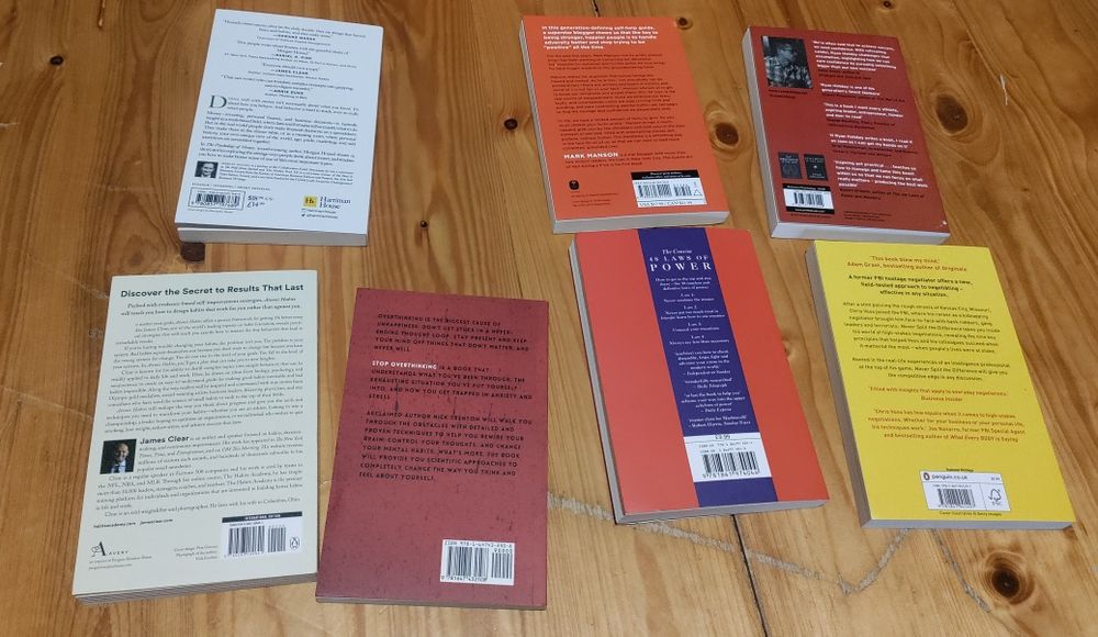 Книги за личностно развитие на английски