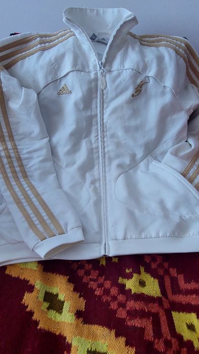 Jacheta Adidas alba
