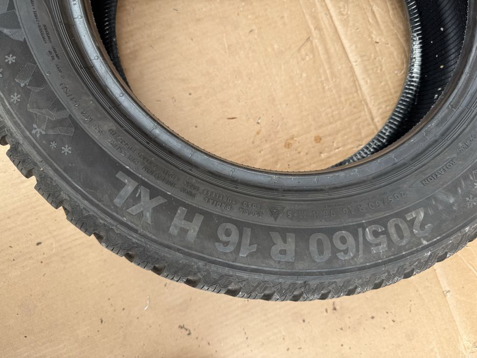 Зимна гума Semperit 205/60/16 dot5224 | 8.5мм