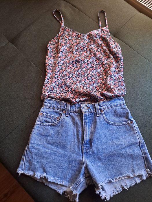 Къси панталонки Levi's, Abercrombie and fitch, H&M