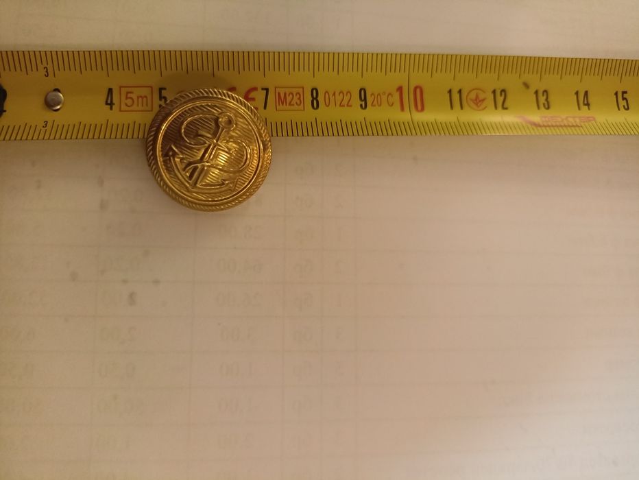 Месингови копчета.Два размера