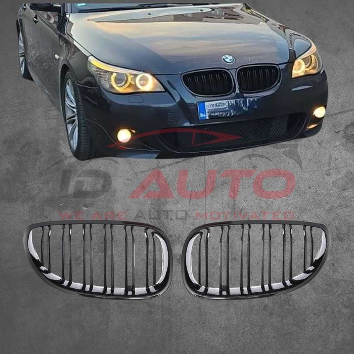 Bmw бъбреци E60 / E61, бмв тунинг решетка, седан, комби, m5, тунинг