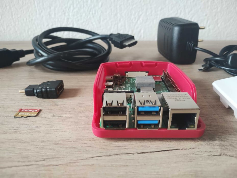Mini PC Raspberry Pi 4B 2GB MicroSD 64GB