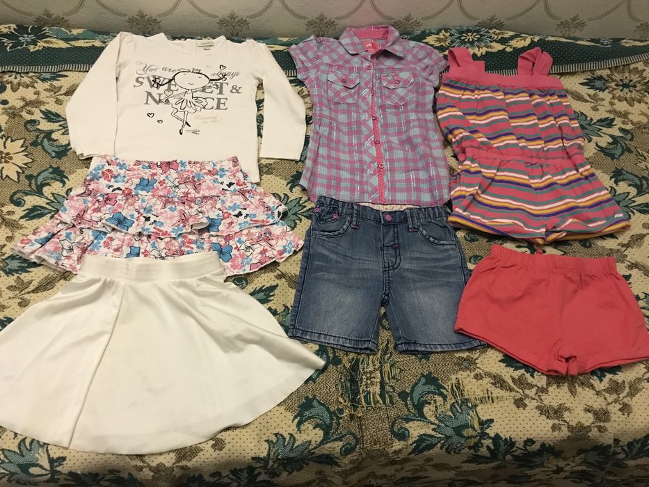 Брюки(зима) шорты, юбки, кофты  на рост 92-98,