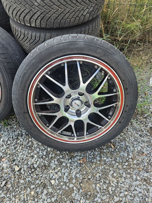 Jante ALIAJ PLATIN PE 17,cauciucuri 225/45/17